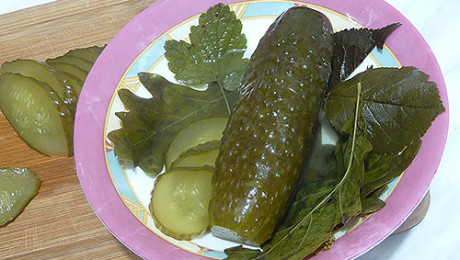 Соленые огурцы