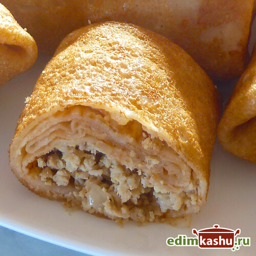 Мясная начинка для блинов