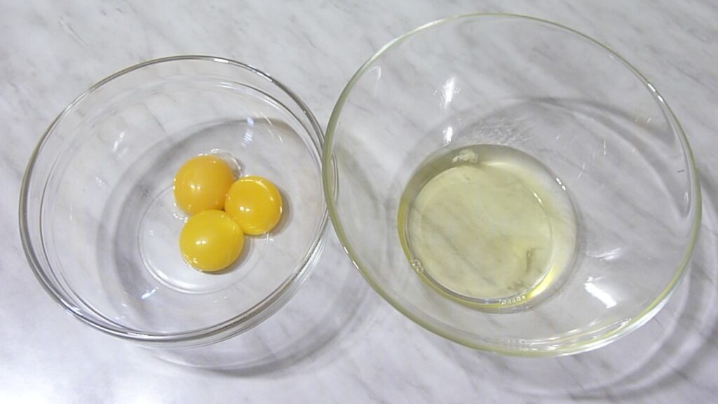 белки и желтки
