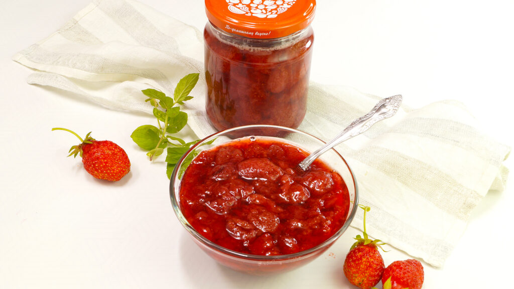 клубничное варенье с агаром на зиму