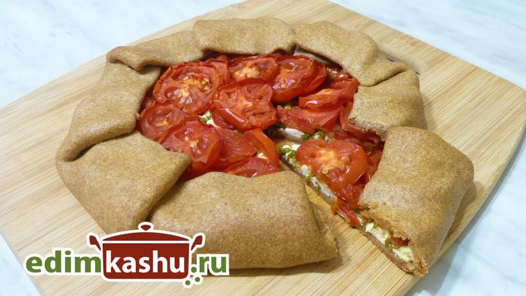 Открытые пироги Галеты. 2 рецепта