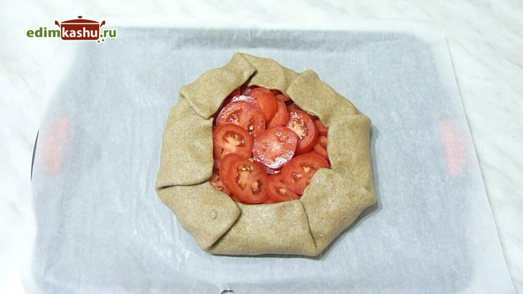 Открытые пироги Галеты. 2 рецепта
