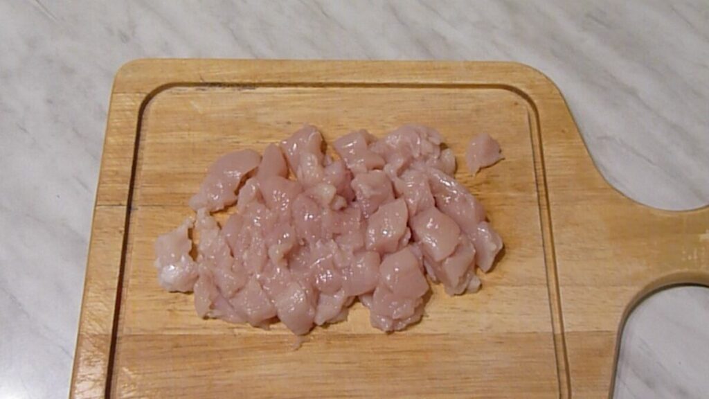 нарезка куриного филе