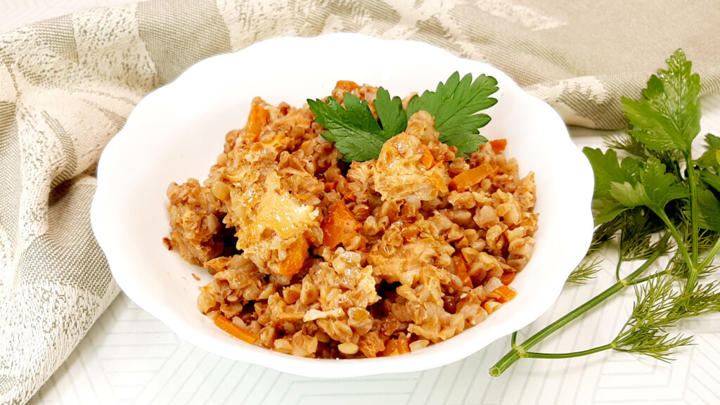 гречка с курицей