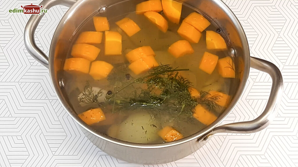 готовый овощной бульон