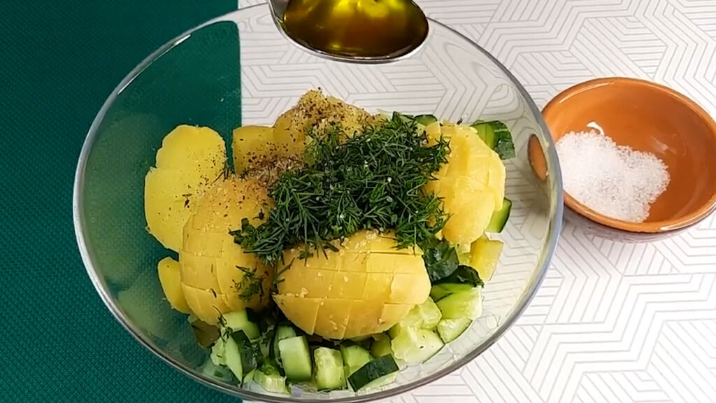 монастырский картофельный салат