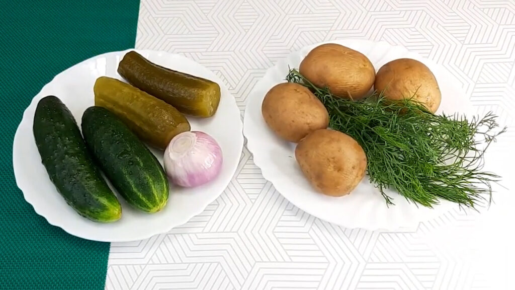 ингредиенты для картофельного салата