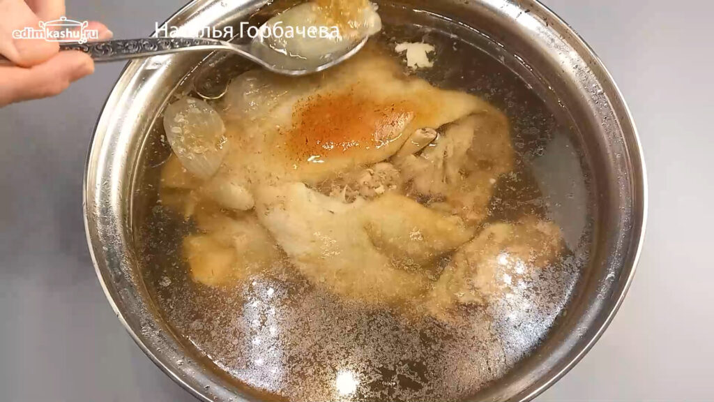 сваренный холодец