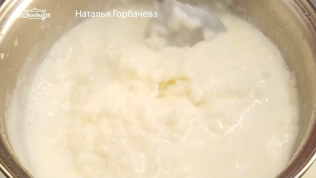 Рисовая каша на молоке