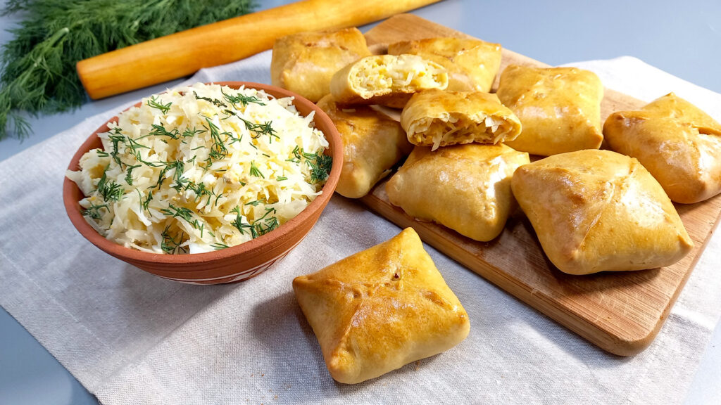 Пирожки с капустой