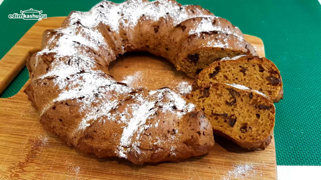 Кекс с черносливом