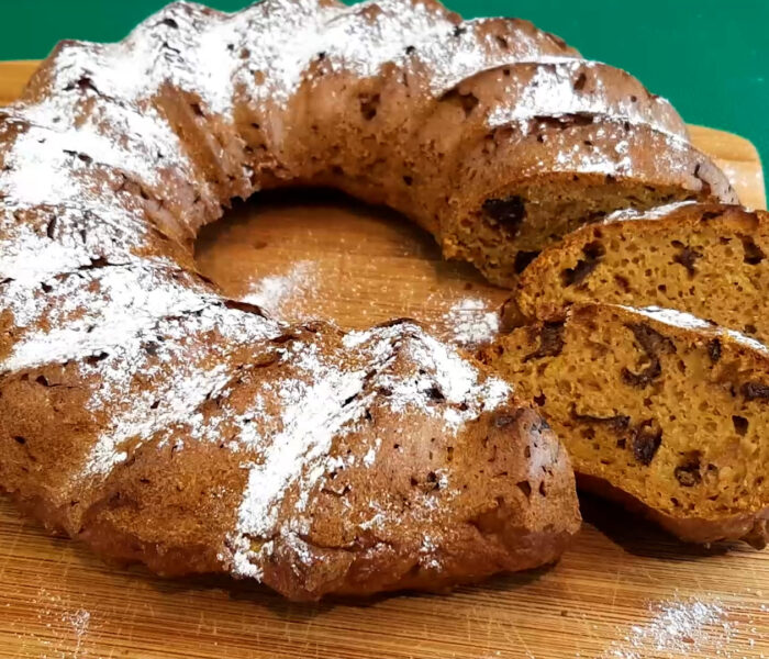Кекс с черносливом