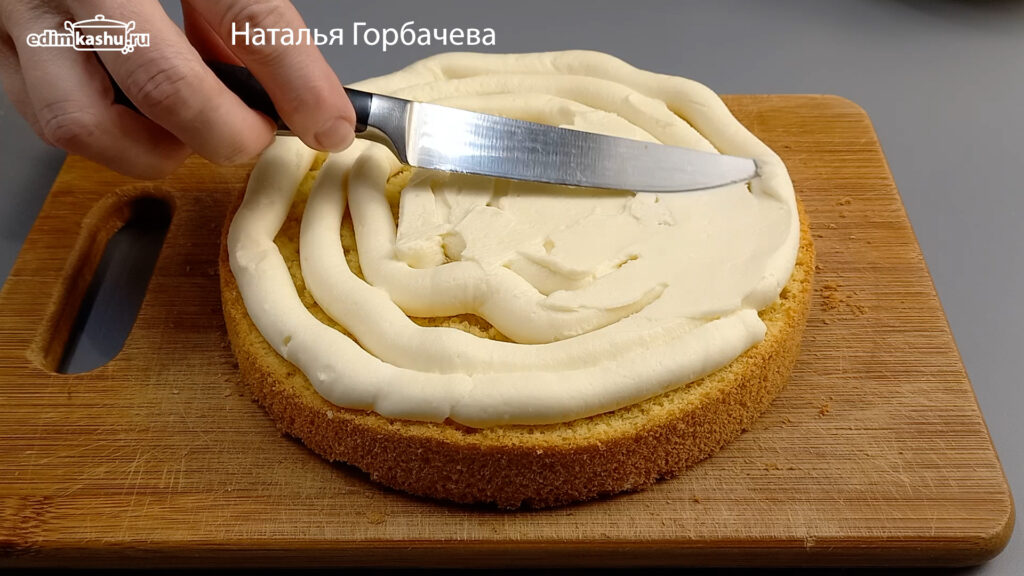 Торт с кремом чиз